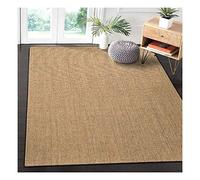 Tapis de couloir en sisal naturel fait à la main - Tapis de couloir texturé pour chat - Tapis antidérapant pour balcon et salon - Beige