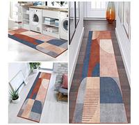 Tapis de couloir étroit pour intérieur/extérieur - Tapis d'escalier long, de cuisine et d'entrée, 60 à 140 cm de large, dimensions : 100 x 250 cm, Pasillo Corredor Alfombras.