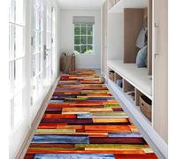 Tapis De Couloir Extra Long Arrow Runners 100cm 1.5m 2m 250cm 300cm 4m 5m 6m Sol Lavable pour Salon Chambre Buanderie Cuisine, One Color, 100×200cm/3.3ft×6.6ft