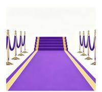 Tapis de Couloir for cérémonie de Mariage, Tapis de Sol uni, idéal for Une fête prénuptiale, Un Anniversaire de fiançailles, Un Bal de Fin d'études(1mx10m/3'3"x32'10")