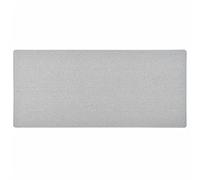 Tapis de Couloir Moquette d'Entrée Tapis de Sol Paillasson de Sol Tapis de Porte d'Entrée Moquette de Couloir Gris Clair 50x100 cm