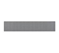 vidaXL Tapis de Couloir Moquette d'Entrée Tapis de Sol Paillasson de Sol Tapis de Porte d'Entrée Moquette de Couloir Gris Foncé 50x200 cm