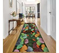 Tapis de Couloir Large Vert Rose Jaune Couloirs Tapis Zone 1,5/2/2,5/3/3,5/4/4,5/5/6/7/8/9Meter Tapis de Couloir Chambre d'amis Hall Entrée(70 * 200cm)