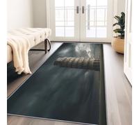 Tapis de Couloir Long 60 x 120 cm, Multicolore Tapis Cuisine Antidérapant Lavable, Photographie Realisme Architecture Mode Tour Tapis de Passage Doux pour Salon, Entrée, Balcon, Chambre Adulte Enfant