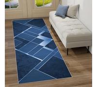 Tapis de Couloir Long Antiderapant Tapis Cuisine Devant evier Long Absorbant Moderne Lavable en Machine Tapis de Passage 80 x 240 cm Tapis de Porte d'Entrée Interieur Pour entrée salon chambre