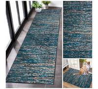 Tapis de Couloir Long Tapis de Cuisine Devant Evier Paillasson Interieur Tapis de Couloir Moderne Antiderapant Lavable Tapis d'entrée pour Hall Tapis Sur Mesure pour Salon Chambre Bureau 50 x 180 cm