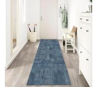 DMCHENGMA Tapis de Couloir Moderne 1 m 1,5 m 2 m 2,5 m 3 m 3,5 m 4 m 4,5 m 5 m 5,5 m 6 m avec Support antidérapant, décoration d'intérieur, Tapis de Protection de Sol lavables (Size : 120×600cm)