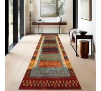 Tapis de couloir pour couloir, multicolore | 1,5 m 2 m 2,5 m 3 m 3,5 m 4 m 4,5 m 5 m 6 m Tapis longs Cuisine Salon Chevet Hall Tapis de couloir étroits antidérapants - Support Longueur personnalisée(6
