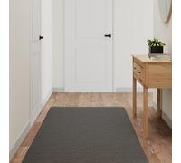 vidaXL Tapis de couloir Anthracite 60x180 cm – Tapis d'entrée lavable