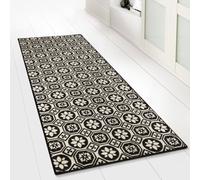 Tapis de couloir St Asaph - Pour cuisine, couloir et salon - Tapis à boucles fines - Antidérapant et antistatique - Tapis de couloir (80 x 300 cm)