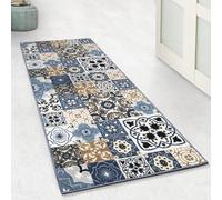 Tapis de couloir St Davids - Pour cuisine, couloir et salon - Tapis à boucles fines - Antidérapant et antistatique - Tapis de couloir (80 x 250 cm)