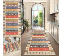 Tapis de Couloir Tapis de Cuisine Devant Evier Lavable Tapis de Passage 40 x 80 cm Tapis Long de Sol d'Entrée Intérieur Paillasson Entrée Interieur Tapis pour Couloir Salon Chambre Cuisine Entree