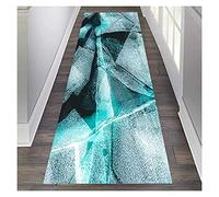 Tapis de Couloir,Tapis D'Entrée Antidérapants Protecteur de Plancher Coupable Pile de Profil Bas,Pour La Cuisine Salon/A/60X400Cm
