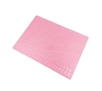 Tapis De Coupe Tapis De Découpe En PVC A3 A4 A5, Établi Patchwork | Manuel de couture bricolage couteau gravure planche à découper en cuir sous-couche simple face(Pink,A4 Middle)