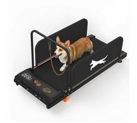 Tapis de Course 2 en 1 Roulant chien/humain - Silencieux, 2.5CV, Charge 110kg, Vitesse 0.5-4, Pliable, Roulettes, écran LCD