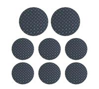 Tapis de course | 8 tapis de réduction du bruit pour tapis de course - Anti-vibrations, rembourrage double face pour machine d'entraînement physique, tapis rond pour machine à laver d'intérieur