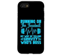 Tapis de Course Amusant pour Homme et Femme Motif Who's Boss Coque pour iPhone SE (2020) / 7/8