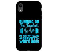 Tapis de Course Amusant pour Homme et Femme Motif Who's Boss Coque pour iPhone XR