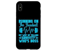 Tapis de Course Amusant pour Homme et Femme Motif Who's Boss Coque pour iPhone XS Max