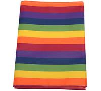 Tapis de course d’équipe en tissu Oxford, tapis de jeu d’activité de groupe amusant pour enfants et adultes, tapis d’obstacles imperméable à rouler avec un design coloré pour le (Couleur arc-en-ciel