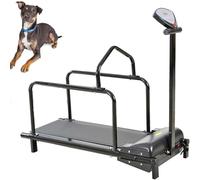 Tapis de course d'intérieur pour chiens avec écran d'affichage, prend en charge les races de petite et moyenne taille pour un exercice sain