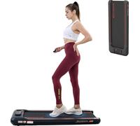 Tapis de course domestique CITYSPORTS WP8, tapis de course électrique 1-6 km/h 440w avec APP, télécommande et écran LED, portable et sans installation nécessaire