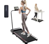 Tapis de course électrique - appareil de fitness pour la maison - vélo d'appartement avec poignée - capacité de poids 120 kg - plage de vitesse 1-12 km/h