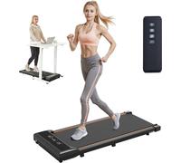 Tapis de course électrique - appareil de fitness pour la maison - Walking Pad jusqu'à 120 kg - plage de vitesse 1-6 km/h - vélo d'appartement pour un entraînement efficace