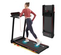 Tapis de course électrique CITYSPORTS, tapis de course pliable pour usage domestique jusqu'à 12 km/h, avec écran LED, APP, Treadmill pour la maison