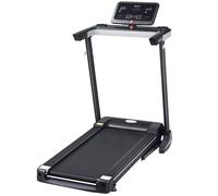 Tapis de course électrique - HOMCOM - pliable - Collaboration Aosom.fr x FFHandball - 1-12 Km/h, 500 W, écran LCD - 12 programmes