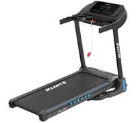 Tapis De Course Électrique Lotto Step 400 - 3 CV, 1-14 Km/h, Inclinaison Automatique 15 Niveaux, LED, Bluetooth, Pliable sur Vérin, Programmes, 105x41 Cm, 120 Kg Max