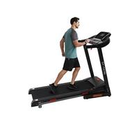 Ise tapis de course électrique pliable pro, moteur silencieux de 3 hp, 1-16km/h écran lcd multifonction avec12 programmes d'exercice