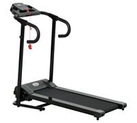 Tapis de course électrique pliable programmable 10 Km/h max. écran LCD multifonction noir