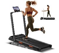 Tapis de Course et Marche ROBORE X8F, Inclinaison Automatique Électrique 0-20%, Moteur Brushless Silencieux <45dB, Vitesse 1-12 km/h, Télécommande, Écran LED, Pliable et Gain de Place, pour la Maison