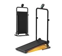 Tapis de course manuel Akluer RJ-401 - Tapis de course incurvé auto-alimenté avec double volant d'inertie