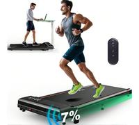 Tapis de course MettleMatic TW1 pour la maison - tapis de marche avec moteur de 2,25 CV, capacité de charge de 100 kg, vitesse de 1 à 6 km/h, avec inclinaison, bande de roulement à 7 couches, aucune i