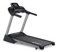 Tapis de course Motorisé - Spirit - Modèle XT185 - 16 Km/h - Bluetooth/App - Maison/Appartement Noir G