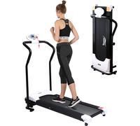 Tapis De Course Pliable Electrique,Tapis Roulant Moteur 750w,Vitesse Réglable,Ecran Lcd,Clé De Sécurité,Tapis De Sport Course Pour Maison/Bureau,Tapis De Marche Avec 5 Programmes