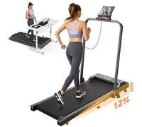 Tapis de course pliable FT50 - Inclinaison jusqu'à 12 %, contrôle via application pour une utilisation à domicile