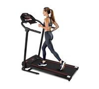 Tapis de Course Pliable Inclinable - SereneLife - vec Ecran LCD - Connectivité Bluetooth - Noir