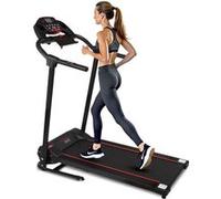 Serenelife Tapis de Course, Tapis de Marche/Sport Pliable Inclinable, avec Ecran LCD, 12 Programmes Prédéfinis ou Ajustables, Connectivité Bluetooth, Walking Pad pour la Maison et Le Bureau, 120W