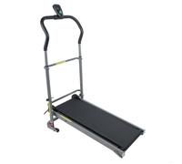 Tapis de course pliable mécanique pour course à pied intérieure