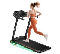 Tapis de course pliable pour la maison avec inclinaison, 3 CV, silencieux, sans balais, portable, fitness, course, marche, exercice avec écran LED, capacité de poids de 120,2 kg