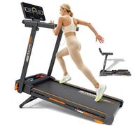 Tapis de Course Pliable - TENBOOM - 3.0HP - Auto 15% - APP & Bluetooth - 12HITT - Écran LED - Max 150kg