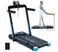 Tapis de Course Pliable THUNDER® RACE-BLACK | Vitesse réglable 1-14km/h | APP Bluetooth | Poids max. 130kg | Écran LED | Noir