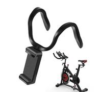 Tapis de course Porte de téléphone - Porte de téléphone portable pliable pour tapis roulant | Montage du téléphone pour guidon | Support de tablette pliable rotatif à 360 degrés | Stand pour