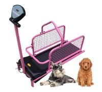 Tapis de course pour animaux de compagnie, tapis de course pour chiens de petite taille, machine de dressage de course avec écran LCD, équipement, jouets d'entraînement en intérieur, vitesse réglable