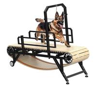 Tapis de course pour chiens de grande taille - Tapis à lattes d'intérieur et d'extérieur avec frein pour un exercice sain - Supporte jusqu'à 150 kg pour une vie de chien en forme