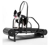 Tapis de course pour chiens de taille moyenne et grande - Rampe réglable avec podomètre pour un exercice sain, supporte jusqu'à 90,7 kg
