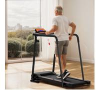 Tapis de Course pour Personnes âgées, Tapis de Course Pliable Portables avec Mains Courantes, avec Contrôle APP en Option,120 Kg Max